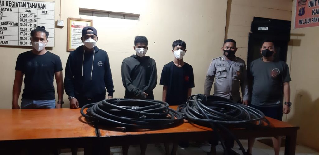 2 Orang Pelaku Pencurian Kabel Berhasil Diringkus Polsek Muara Badak WhatsApp Image 2021 07 29 at 17.35.09
