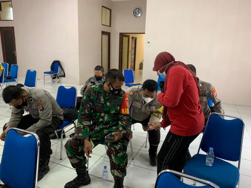 Polres PPU Laksanakan Pelatihan Aplikasi Silacak Kemenkes RI Kepada Tracers Digital 3 4