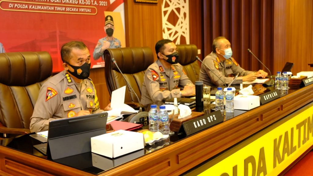 Kapolda Kaltim Buka Pelaksanaan KKDN Sespimti Polri Dikreg Ke-30 Secara Virtual WhatsApp Image 2021 08 03 at 11.01.20 1
