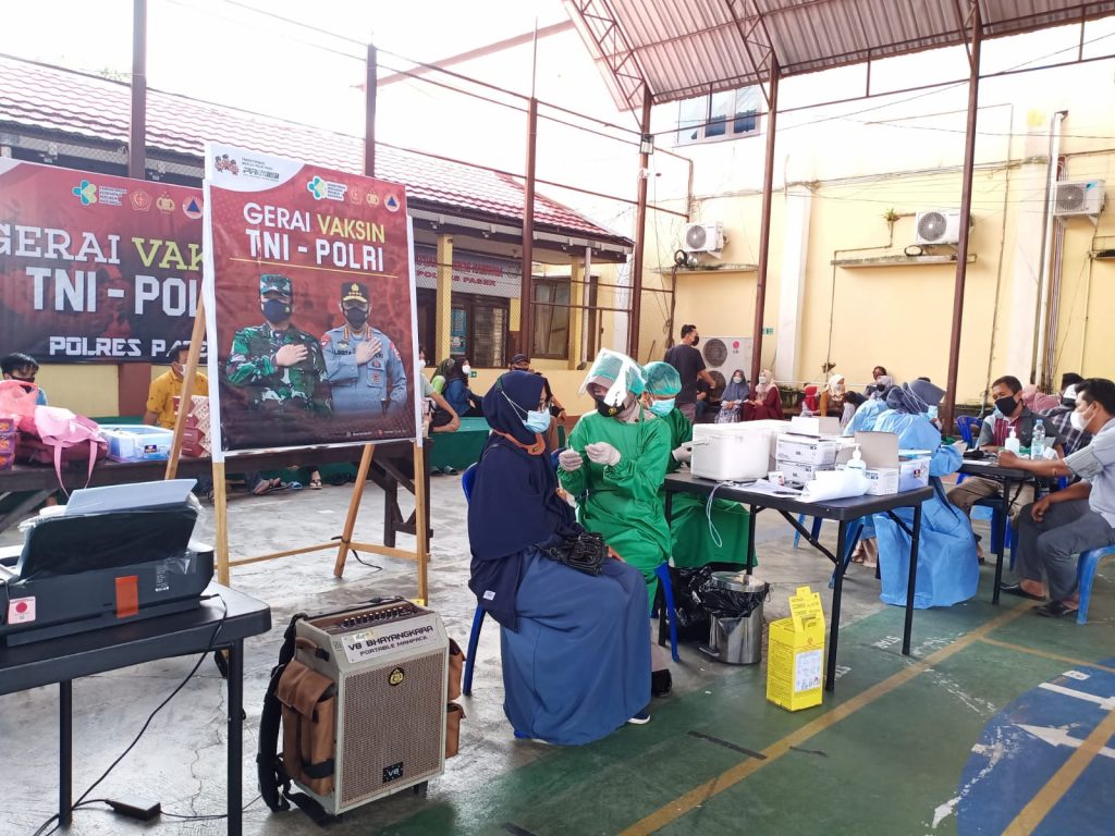 Gelar Gerai Vaksin Presisi, Polres Paser Sediakan 222 Dosis Untuk Masyarakat WhatsApp Image 2021 08 30 at 22.09.50