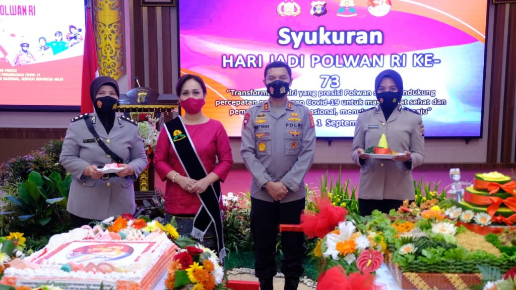 HUT Polwan Ke-73, Polda Kaltim Laksanakan Syukuran 26