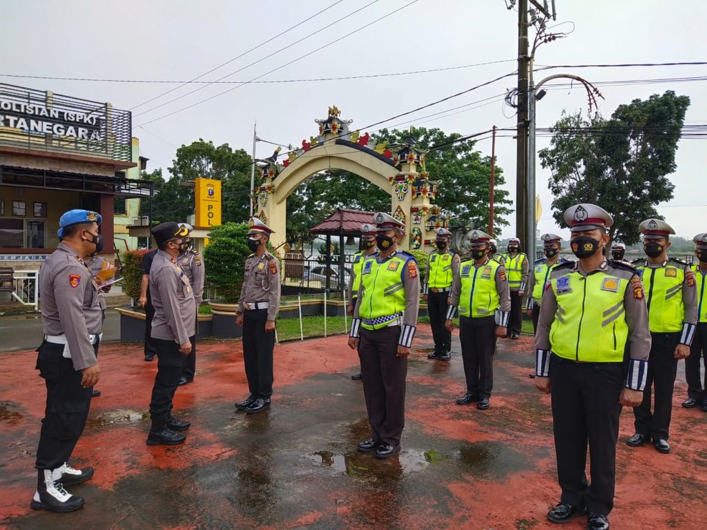 Gelar Gaktiblin, Kapolres Kukar Harapkan Personel Siap Layani Masyarakat 4 8