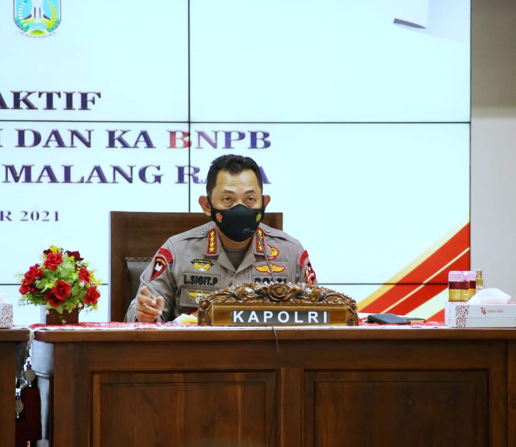 Kapolri Minta Forkopimda Malang Raya Pertahankan Angka Isoter dan Akselerasi Vaksinasi IMG 20210911 WA0037