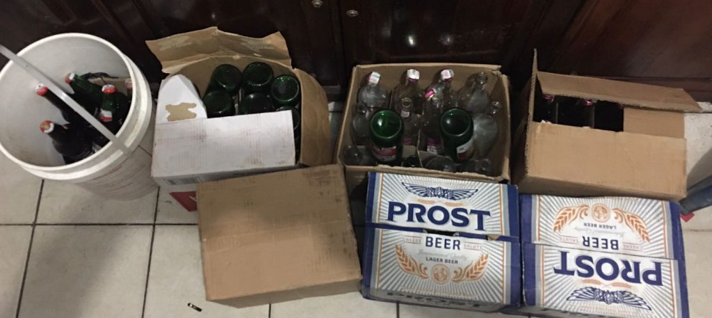 Razia Tempat Hiburan, Sat Reskrim Polres Paser Amankan Ratusan Botol Miras WhatsApp Image 2021 09 10 at 14.29.39