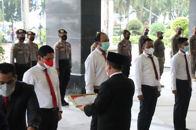 Di Hari Kesaktian Pancasila, Polresta Samarinda Terima Penghargaan Dari Gubernur Kalimantan Timur 1