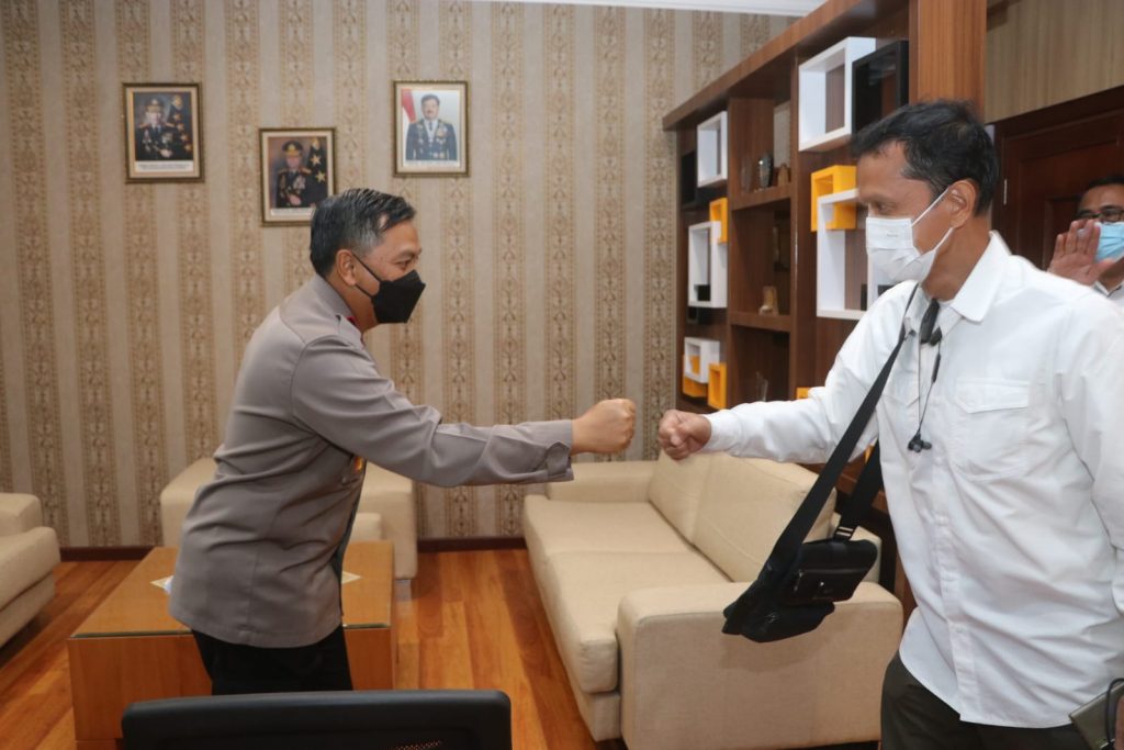 Wakapolda Kaltim Sambut Hangat Audiensi dari Tim Badan Intelijen Negara 11