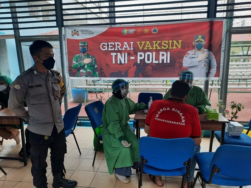 Polres Bontang Kembali Gelar Vaksin Presisi Dosis 1 dan 2 4 8