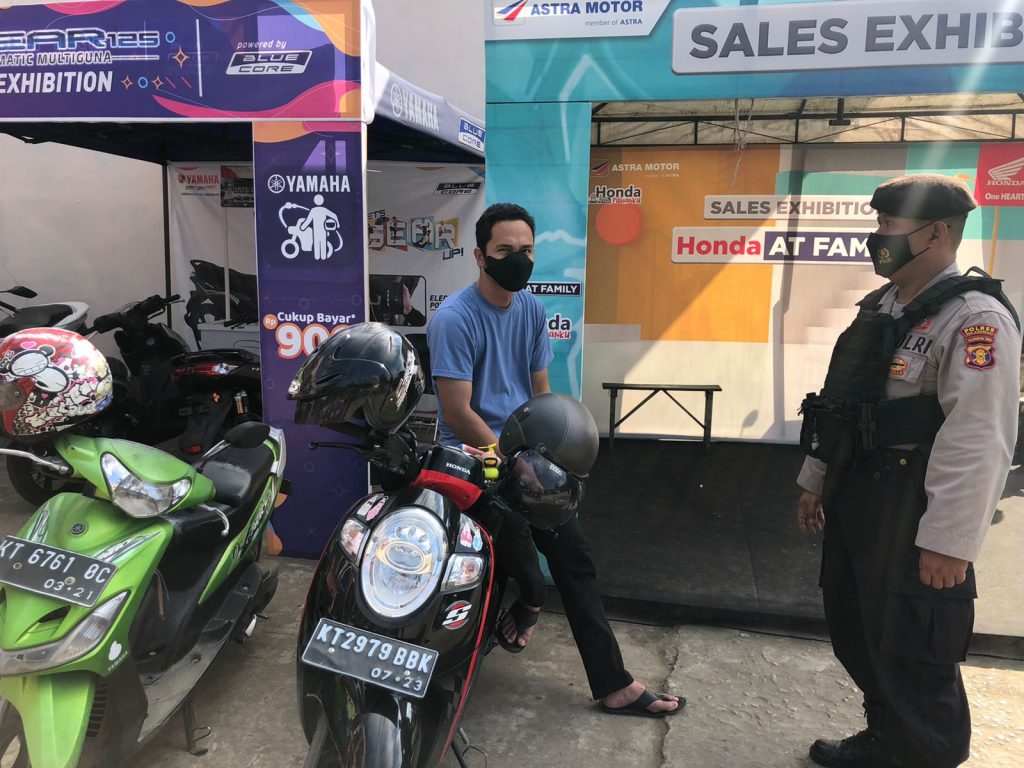 Cegah Aksi Premanisme, Sat Samapta Polres Kukar Rutinkan Patroli KRYD 5 4