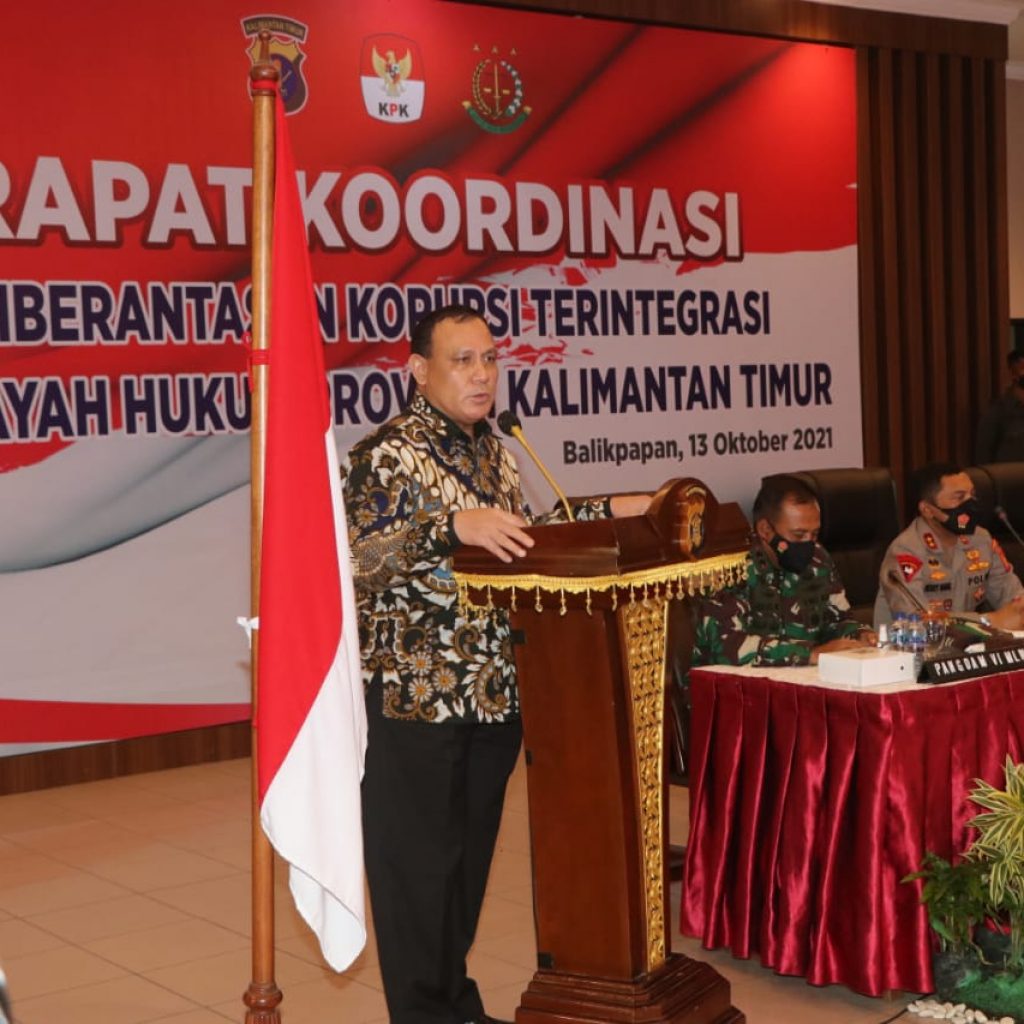 KPK RI Gelar Rakor Pemberantasan Korupsi Terintegrasi di Provinsi Kaltim 1 WhatsApp Image 2021 10 13 at 17.49.25