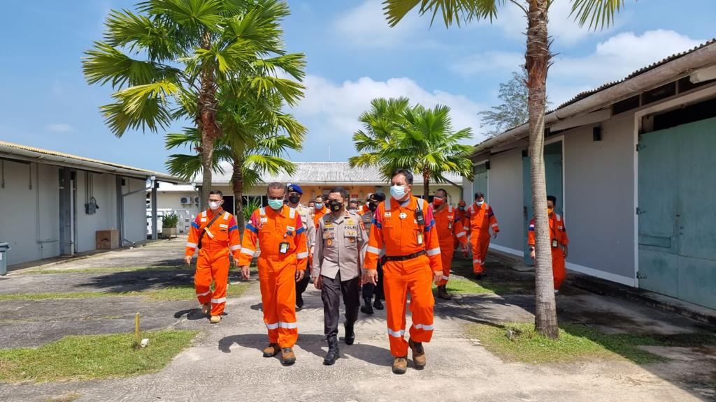 Kapolda Kaltim Tinjau Objek Vital Nasional di Santan Terminal PT. Pertamina Hulu Kalimantan Timur WhatsApp Image 2021 10 29 at 19.30.31