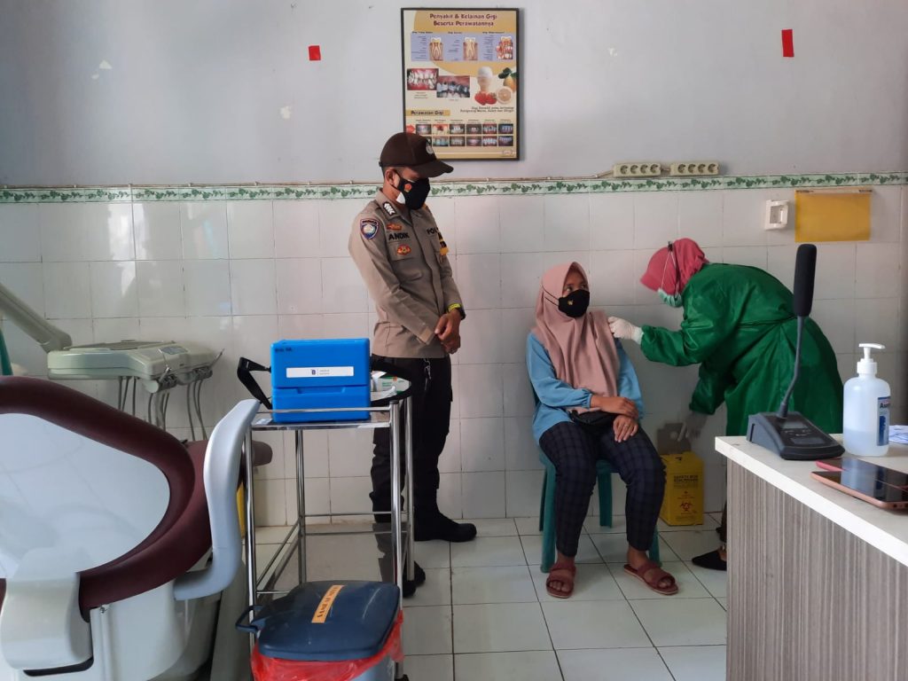 Kembali Dirikan Gerai Vaksinasi Covid-19, Polres Kukar Wujudkan Percepatan Herd Immunity 6 2