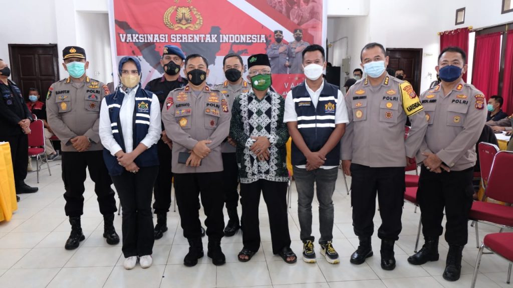 Percepat Vaksinasi Covid-19, Brimob Kaltim Kembali Gelar Vaksin Bersama Dengan PCNU Dan Kadin Samarinda 8 11
