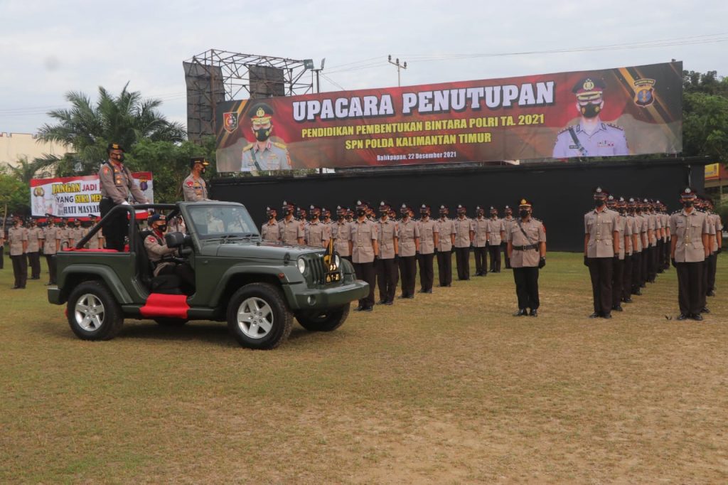 459 Siswa Bintara Polri SPN Polda Kaltim Dilantik 2 10 8