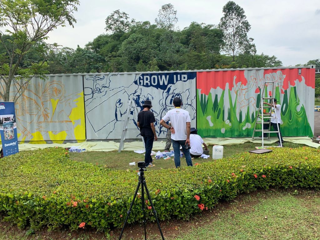 Beri Ruang Kebebasan Berekspresi, Polri Sambut Baik Acara ‘Safari Bhayangkara Mural’ WhatsApp Image 2021 12 29 at 21.26.32