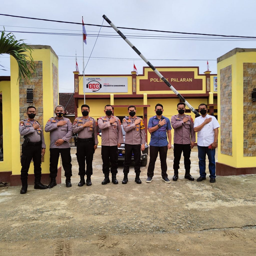 Kapolresta Samarinda Kunjungi Polsek Palaran, Tekankan Samarinda Tersenyum 9 11