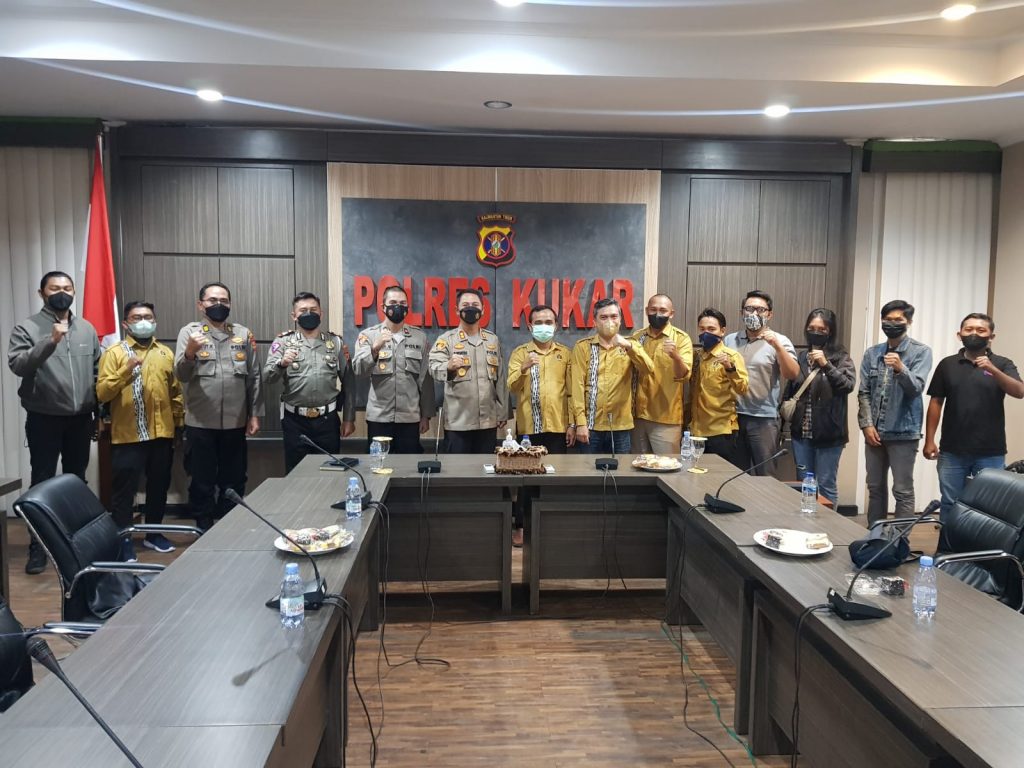 Erat Silaturahmi, Kapolres Kukar Gelar Audiensi Bersama Persatuan Wartawan Indonesia 9 9