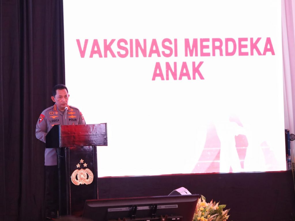 Launching Vaksinasi Merdeka Anak, Kapolri: Upaya Menjaga Generasi Penerus Bangsa WhatsApp Image 2022 01 05 at 14.14.49