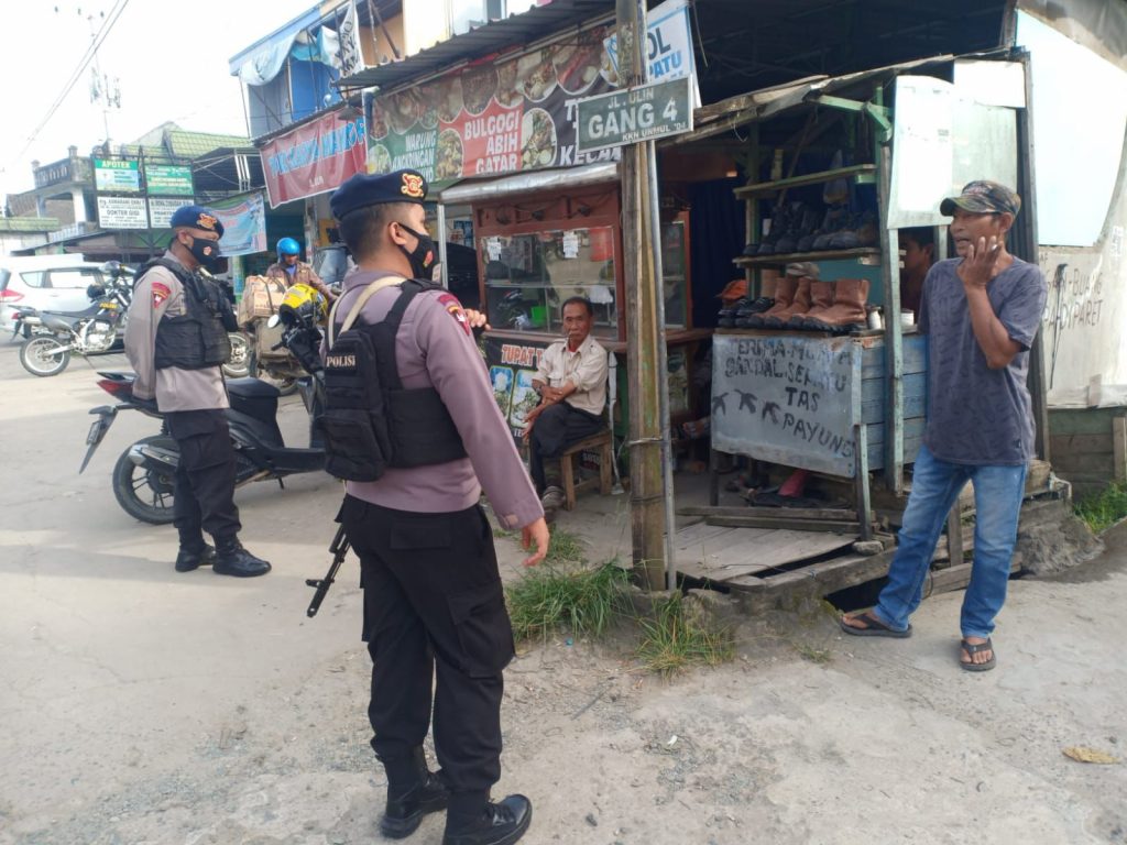Perkecil Tindak Rawan Kejahatan, Detasemen Gegana Polda Kaltim Melaksanakan Patroli Wilkum Balikpapan 1 2