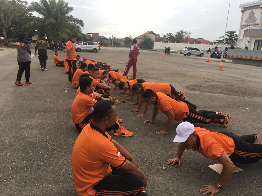 Personil Polres Bontang Ikuti Test Kesamaptaan Jasmani Periode Semester I Tahun 2022Â Â Â Â Â WhatsApp Image 2022 02 09 at 18.35.26