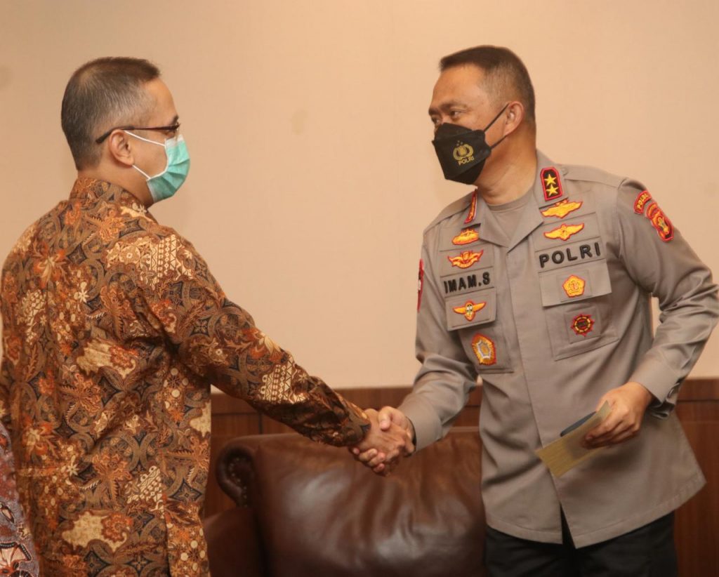 Bahas Pengamanan Objek Vital, Kapolda Kaltim Terima Kunjungan PT. Pertamina WhatsApp Image 2022 02 10 at 13.14.03