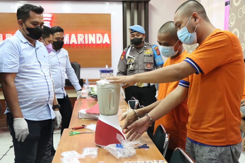 Polresta Samarinda Musnahkan Barang Bukti Narkoba Seberat 2,7 Kg WhatsApp Image 2022 02 22 at 15.20.52