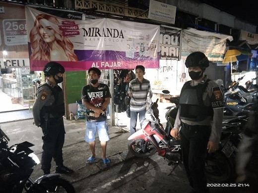 Polres Bontang Tingkatkan Patroli Malam Cegah Terjadinya Gangguan Kamtibmas WhatsApp Image 2022 02 26 at 14.09.06