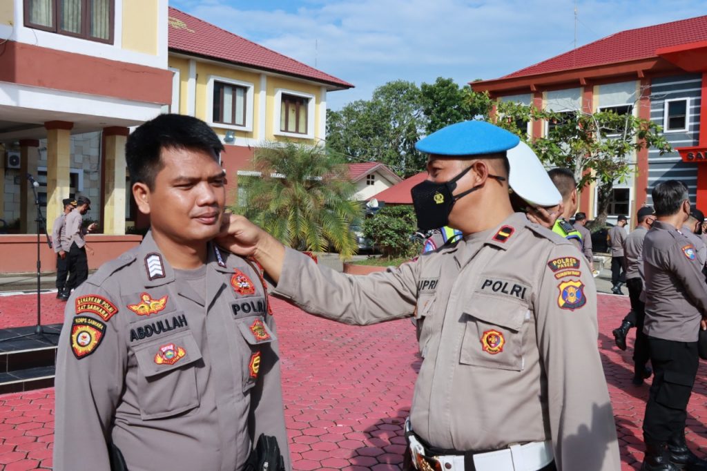 Gelar Gaktiblin, Kasi Propam Cek Sikap Tampang dan Kelengkapan Personil Polres Paser WhatsApp Image 2022 03 21 at 16.16.08