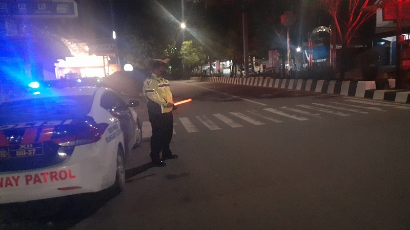 Antisipasi Balap Liar, Sat Lantas Polres Bontang Gencarkan Patroli Malam Hari WhatsApp Image 2022 03 27 at 15.12.10