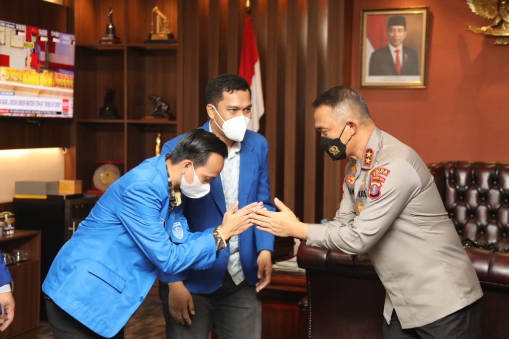 Terima Audiensi DPP GAMKI, Kapolda Kaltim Ajak Pemuda Tingkatkan Toleransi Beragama WhatsApp Image 2022 04 07 at 13.28.24