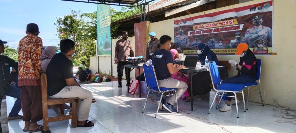 Polsek Jajaran Polres Paser Terus Gelar Vaksinasi Covid-19 Bagi Masyarakat Guna Capai Herd Immunity WhatsApp Image 2022 05 23 at 09.58.44