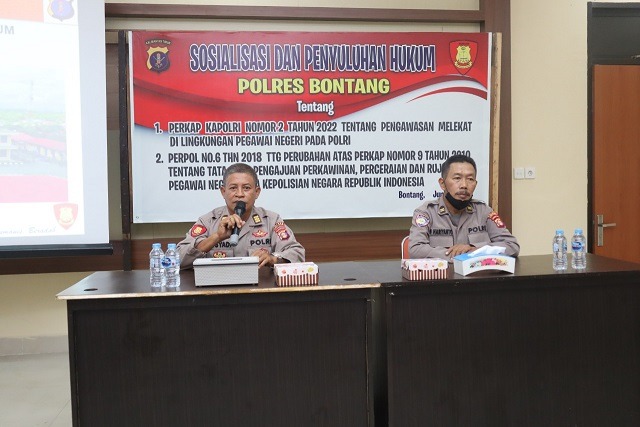 Polres Bontang Gelar Sosialisasi Dan Penyuluhan Peraturan Kapolri WhatsApp Image 2022 06 02 at 14.51.59