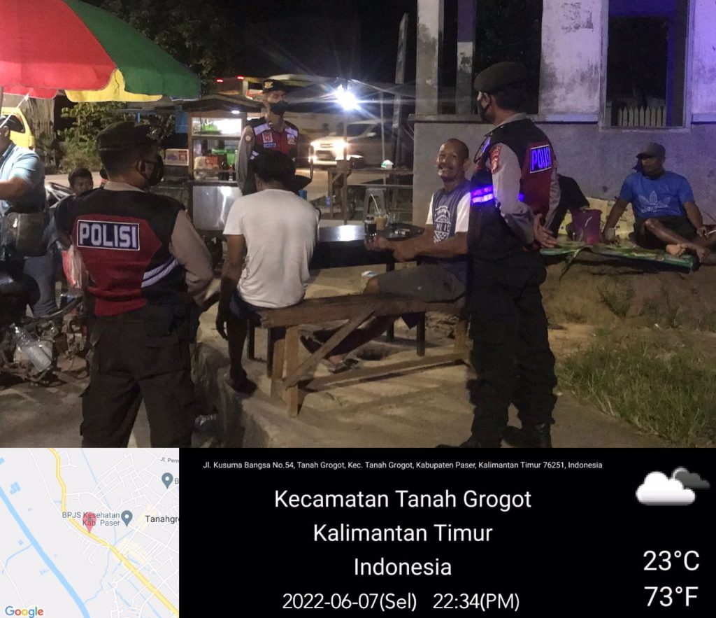 Sat Samapta Polres Paser Gencarkan Patroli Malam Guna Mencegah Gangguan Kamtibmas WhatsApp Image 2022 06 08 at 14.31.47