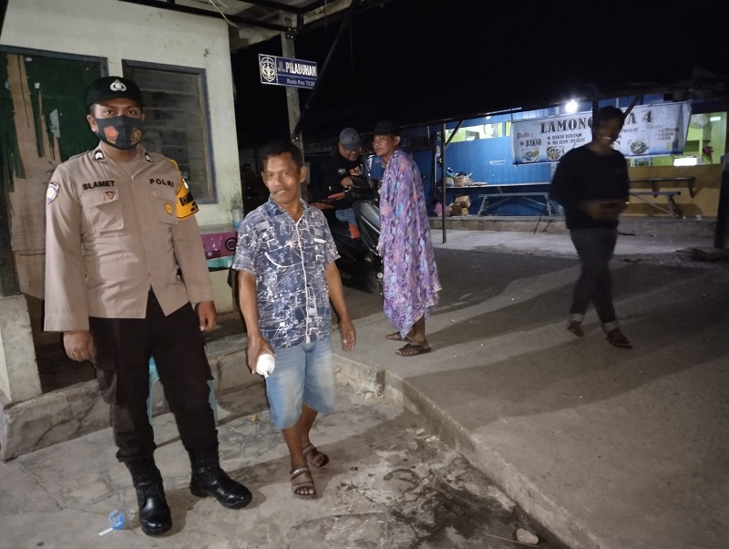 Cegah Aksi Premanisme Polsek Marang Kayu Tingkatkan Patroli Malam Hari WhatsApp Image 2022 06 12 at 17.00.13