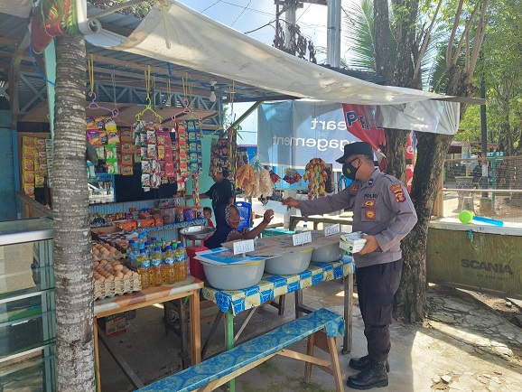Tak Ingin Warga Abaikan Prokes, Polsek Bontang Selatan Terus Gelar Patroli KRYD Prokes WhatsApp Image 2022 06 14 at 17.40.09