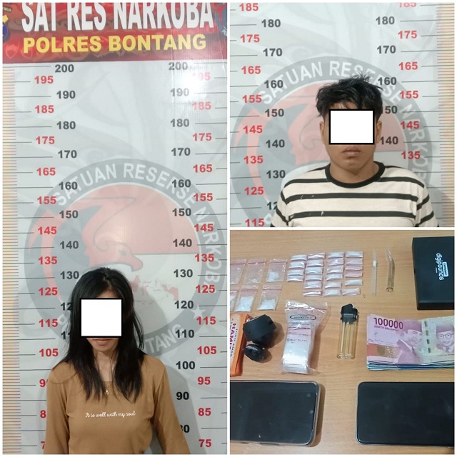 Sat Narkoba Polres Bontang Amankan Pasangan Suami Istri Pengedar Sabu WhatsApp Image 2022 06 23 at 15.01.44