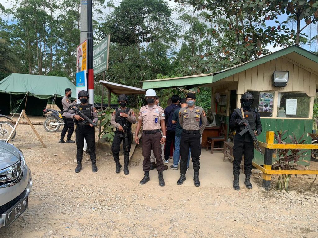 Pastikan Situasi Kondusif, Satgas Ops Nusantara Gelar Patroli di Titik Nol IKN WhatsApp Image 2022 06 26 at 16.43.21