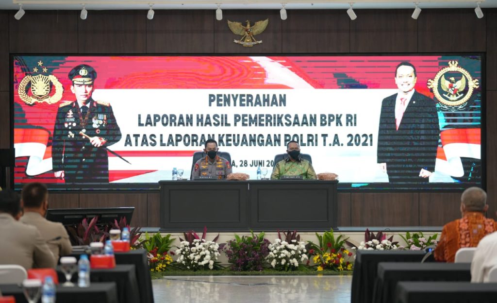 Raih WTP Sembilan Kali Berturut-turut, Kapolri: Komitmen Penggunaan Keuangan Negara Secara Transparan WhatsApp Image 2022 06 28 at 20.01.11