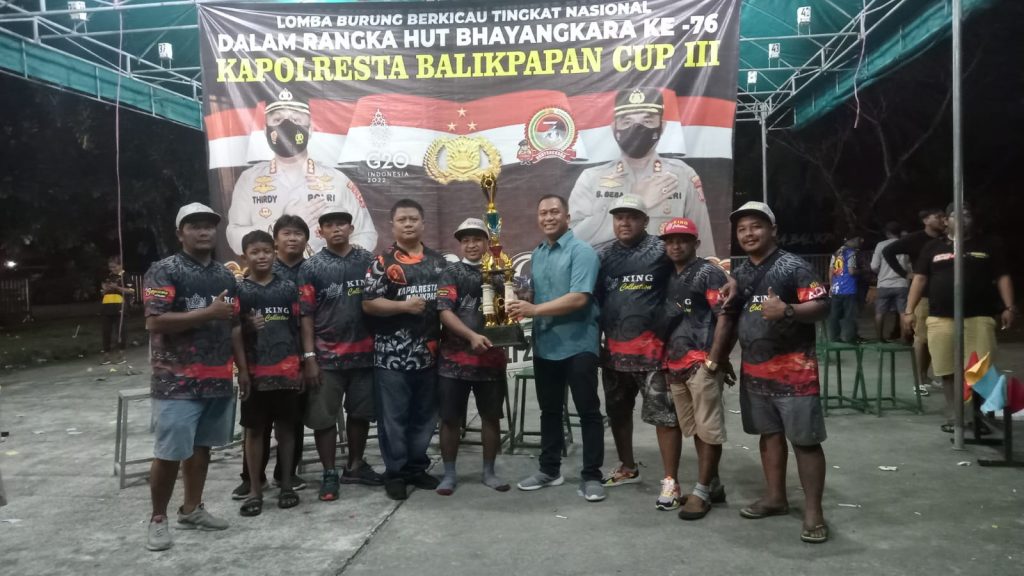 Peringati Hari Bhayangkara ke -76, Polresta Balikpapan Gelar Lomba Burung Berkicau WhatsApp Image 2022 07 04 at 05.47.44