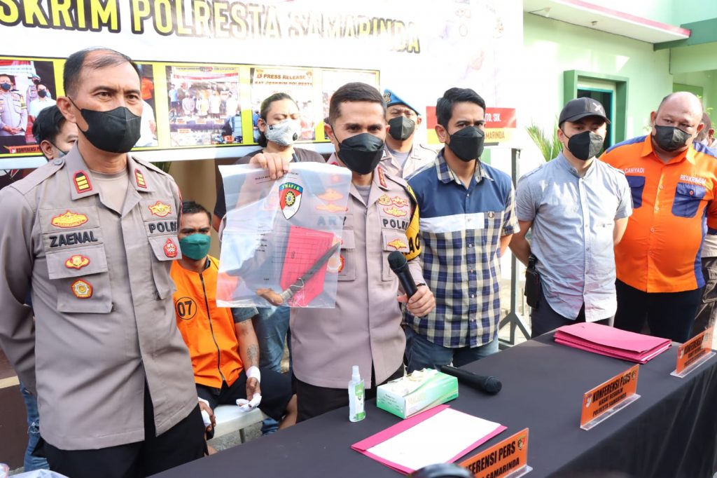Polresta Samarinda Berhasil Amankan Satu Tersangka Terkait Kasus Pertikaian di Taman Cerdas WhatsApp Image 2022 07 06 at 20.24.31