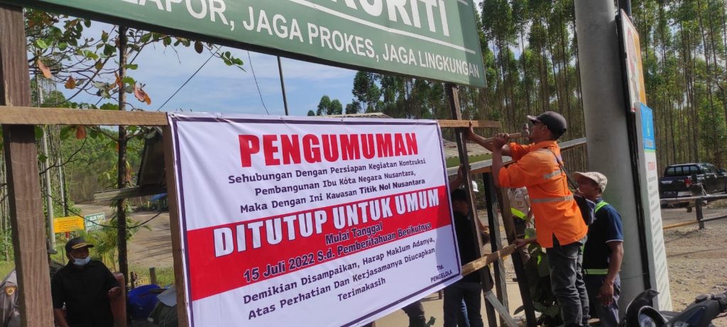 Kabid Humas Polda Kaltim : Persiapan Kegiatan Kontruksi Pembangunan Ibu Kota Nusantara, Kawasan IKN Ditutup Sementara Mulai Tanggal 15 Juli 2022 WhatsApp Image 2022 07 16 at 10.12.53