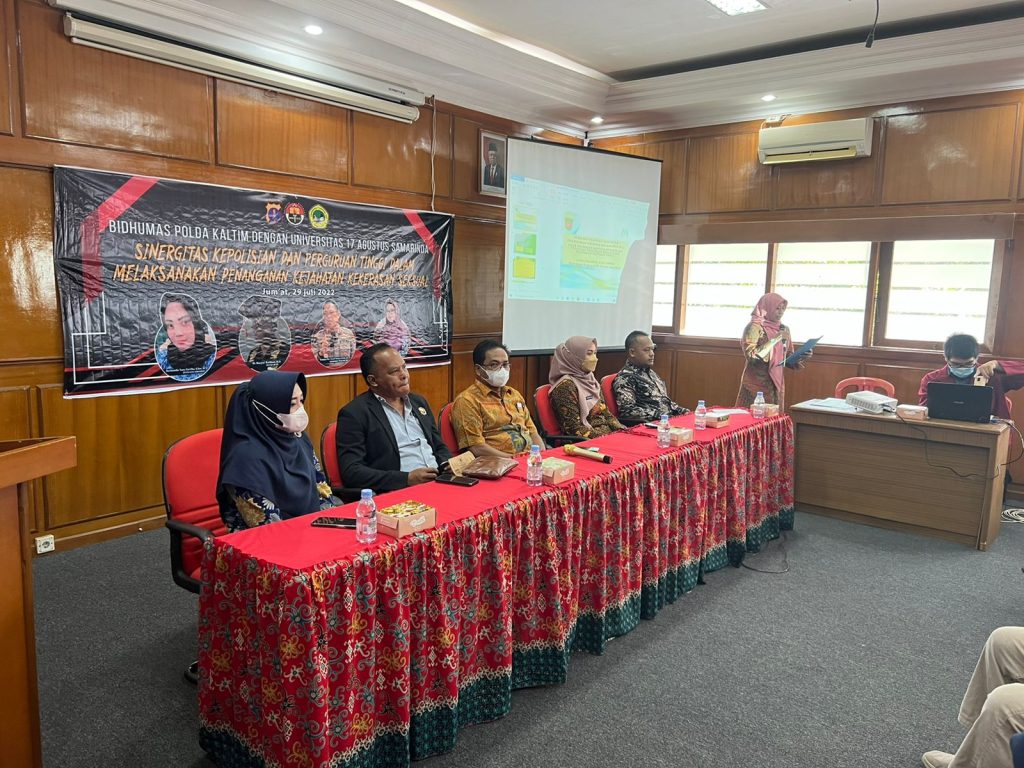 Antisipasi Kejahatan Kekerasan Seksual, Bid Humas Polda Kaltim Gelar Penyuluhan di UNTAG Samarinda WhatsApp Image 2022 07 29 at 12.47.34