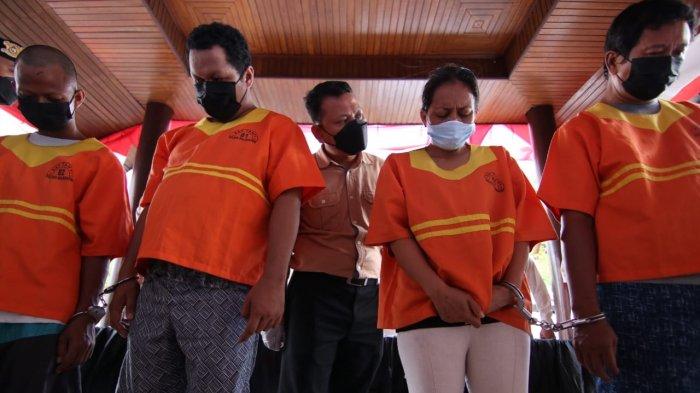 Tangkap Empat Tersangka Narkotika di Balikpapan, Polisi Amankan 4 Gram Sabu 4 Pelaku Sabu di Balikpapan