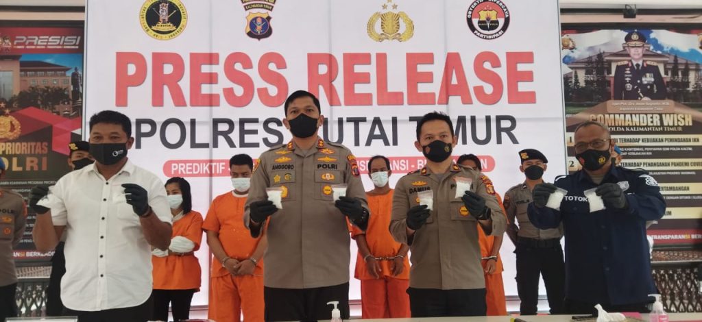 Polres Kutim Amankan 475,66 Gram Sabu Beserta 5 Tersangka IMG 20220803 WA0028
