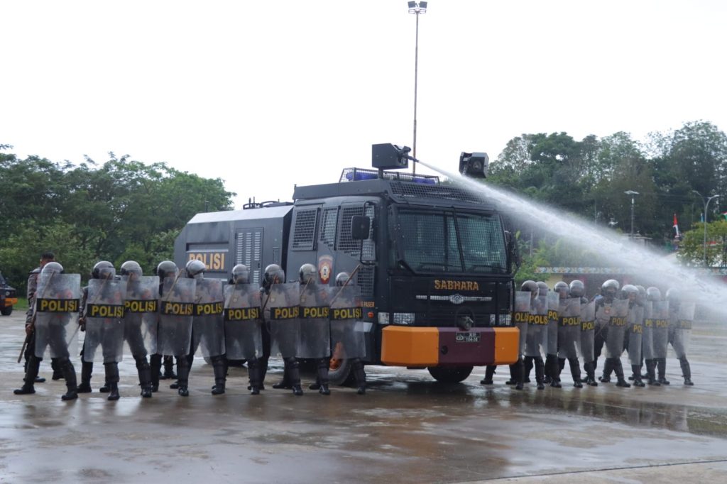Tingkatkan Kemampuan Anggota, Sat Samapta Polres Paser Gelar Latihan Dalmas IMG 20220818 WA0042 1024x682 1