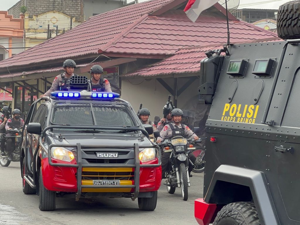 Batalyon B Brimob Kaltim Gelar Latihan Penanggulangan Huru Hara Dan Anti Anarkis WhatsApp Image 2022 08 02 at 09.21.13