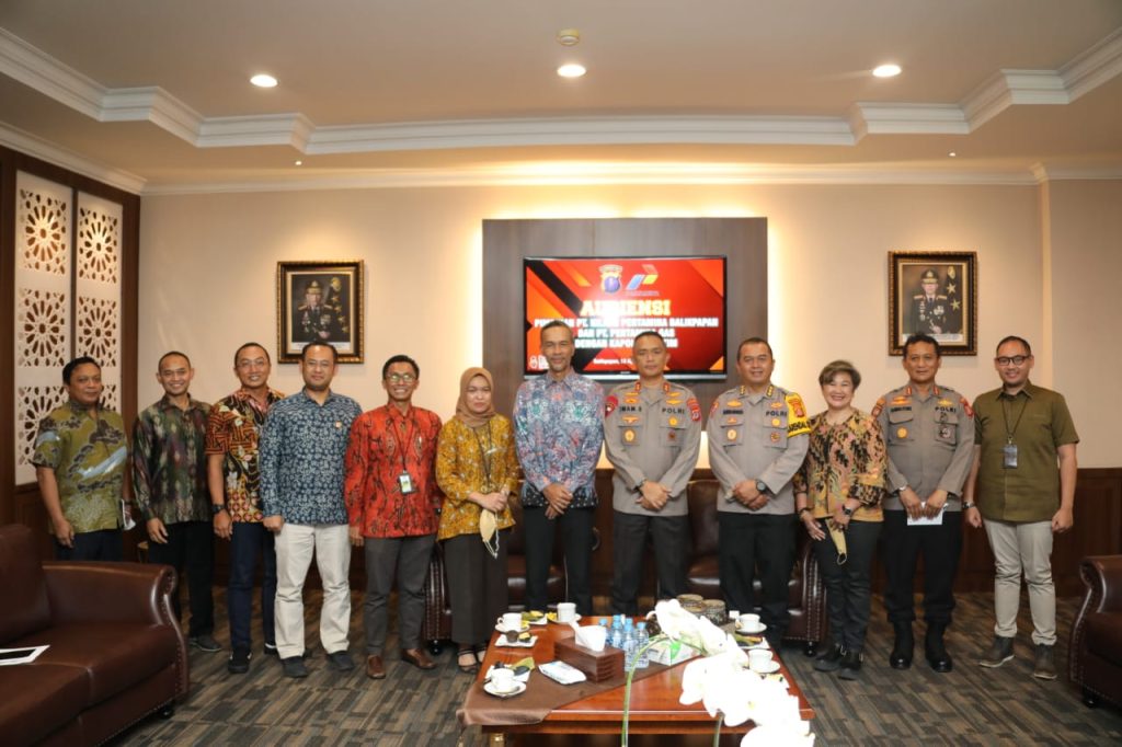 Kapolda Kaltim Sambut Hangat Audiensi Pimpinan Pertamina PT. Kilang Pertamina Balikpapan dan PT.Pertamina Gas WhatsApp Image 2022 08 12 at 14.59.45