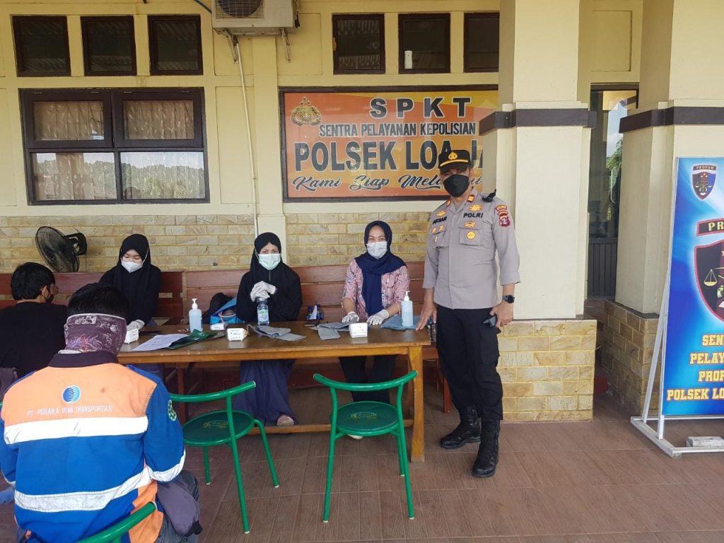 Tingkatkan Herd Immunity, Polres Kukar Gelar Gerai Vaksin Presisi Untuk Masyarakat WhatsApp Image 2022 08 21 at 10.32.24