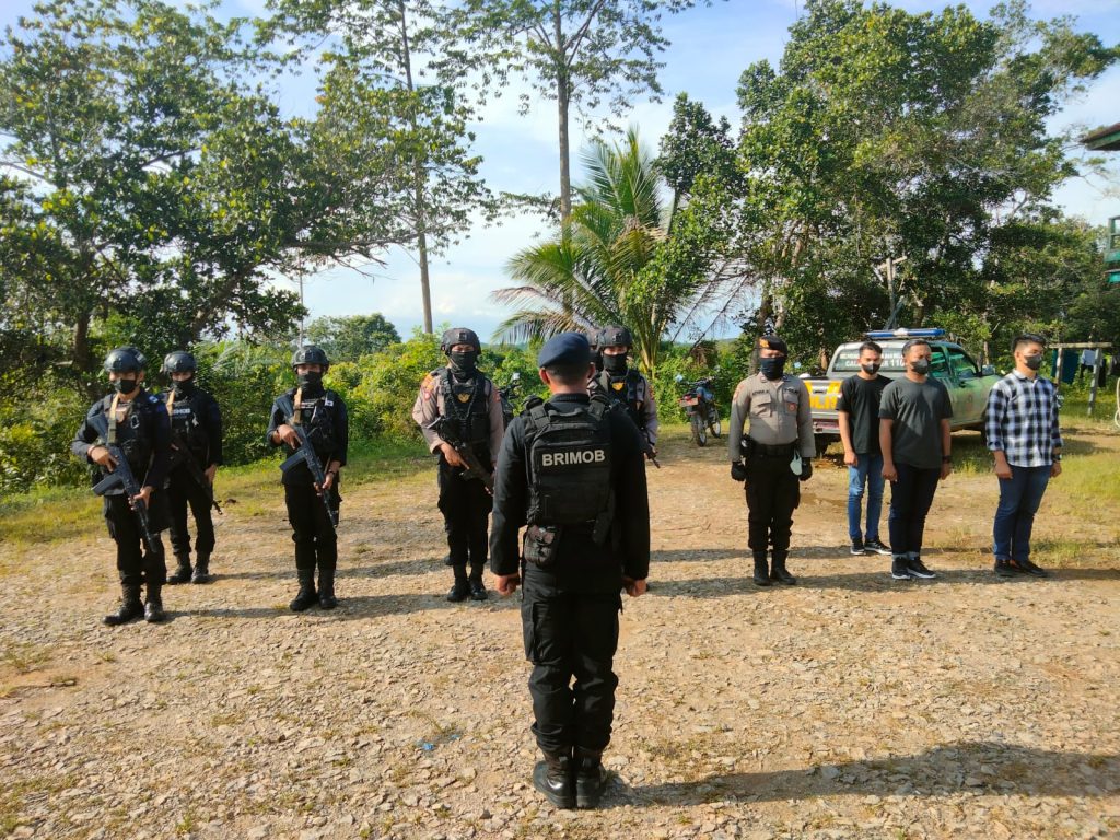 Jaga Kelancaran Pembangunan KIPP, Satgas Ops Nusantara Polda Kaltim Gelar Patroli dan Himbauan di Wilayah Pembangunan IKN IKN SAT
