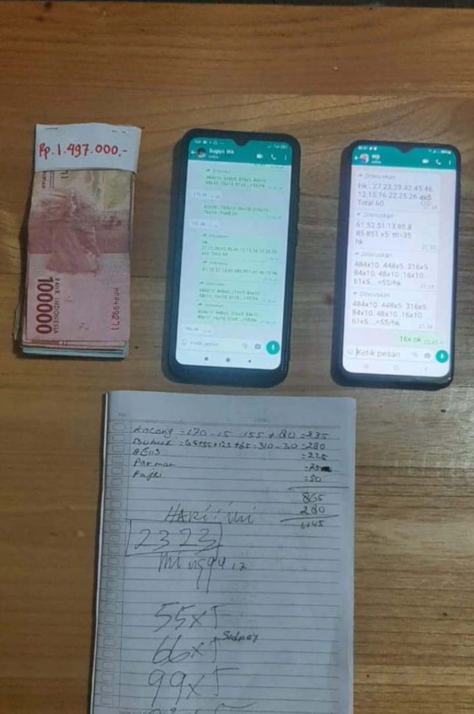 Ungkap Judi Togel, Polsek Samarinda Seberang Amankan Pelaku dan Barang Bukti WhatsApp Image 2022 09 05 at 13.03.51