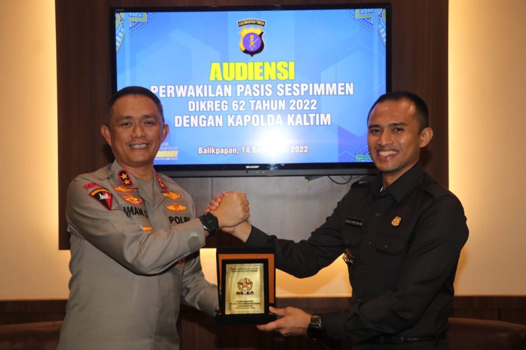 Kapolda Kaltim Terima Kunjungan Siswa Dikreg Sespimmen Polri Angkatan 62 WhatsApp Image 2022 09 14 at 12.33.31